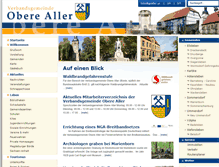 Tablet Screenshot of obere-aller.de